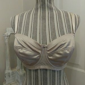 Nude Underwire Half Bra-34DD